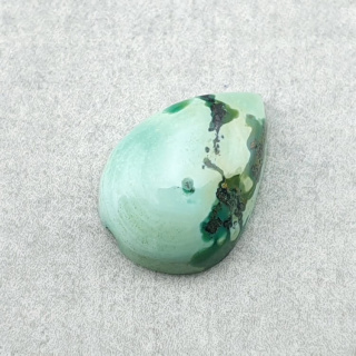 Turkus tybetański kaboszon 14x10 mm nr 219