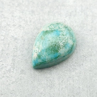 Turkus tybetański kaboszon 14x10 mm nr 222