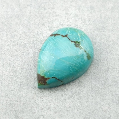 Tibetan turquoise cabochon 14x10 mm no 224 Tibetan turquoise cabochon 14x10 mm no 224