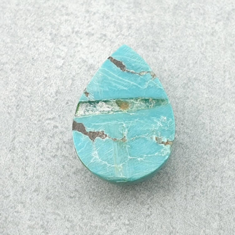 Tibetan turquoise cabochon 14x10 mm no 224 Tibetan turquoise cabochon 14x10 mm no 224