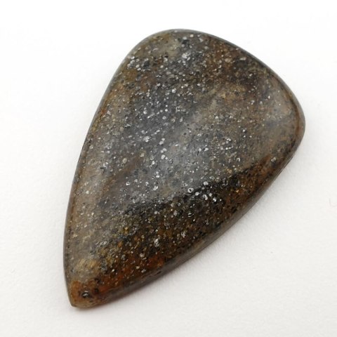 Czarny kamień słoneczny kaboszon 41x26 mm nr 12 Czarny kamień słoneczny kaboszon 41x26 mm nr 12