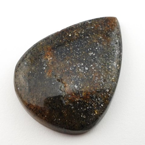 Black sunstone cabochon 41x29 mm no. 4 Black sunstone cabochon 41x29 mm no. 4