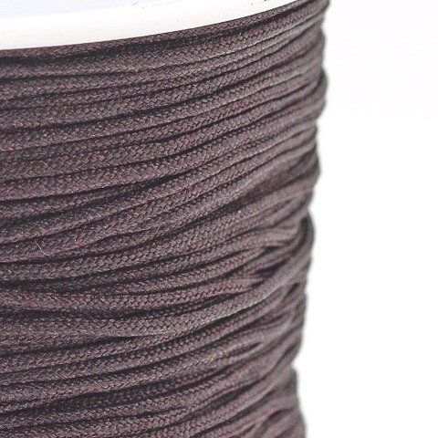 Sznurek nylonowy topliwy 0,5 mm 5 m coconut brown Sznurek nylonowy topliwy 0,5 mm 5 m coconut brown