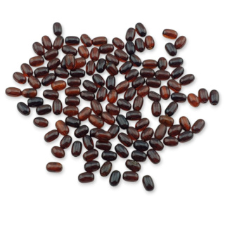 Baltic amber oval bead 4.5x3 mm 10 pcs