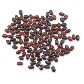Baltic amber oval bead 4.5x3 mm 10 pcs