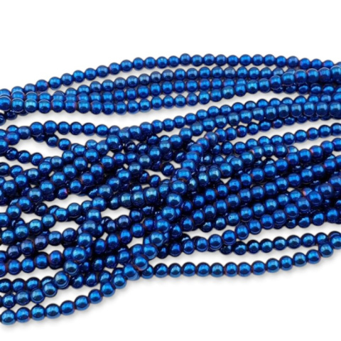 Hematite blue sphere 3 mm 20 pcs Hematite blue sphere 3 mm 20 pcs