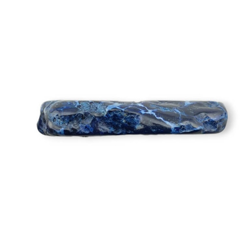 Imperial jasper slice with hole 30x28 mm no 240 Imperial jasper slice with hole 30x28 mm no 240