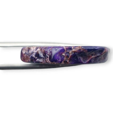 Imperial jasper slice with hole 32x27 mm no. 317 Imperial jasper slice with hole 32x27 mm no. 317