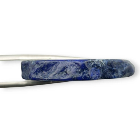 Imperial jasper slice with hole 33x24 mm no. 432 Imperial jasper slice with hole 33x24 mm no. 432