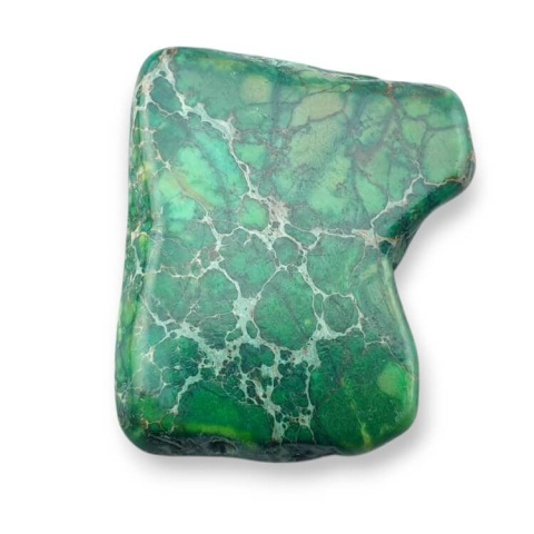 Imperial jasper slice with hole 33x28 mm no 345 Imperial jasper slice with hole 33x28 mm no 345