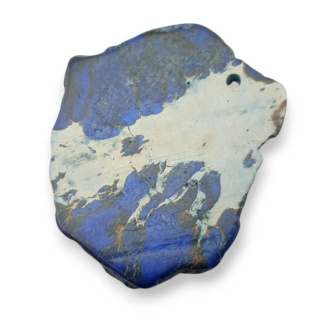 Jaspis cesarski plaster z dziurką 33x31 mm nr 430