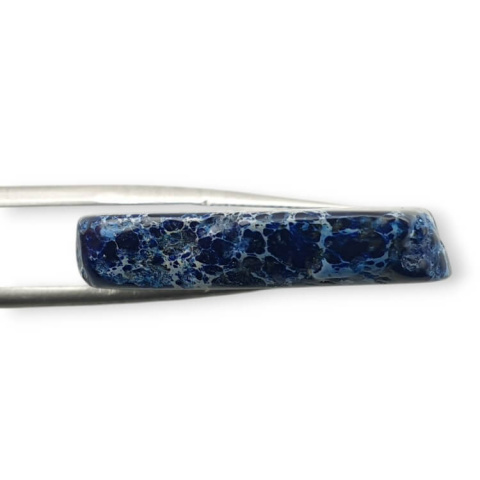 Imperial jasper slice with hole 35x26 mm no. 272 Imperial jasper slice with hole 35x26 mm no. 272