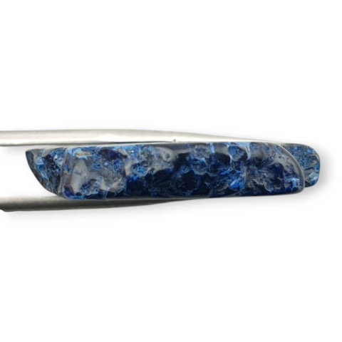 Imperial jasper slice with hole 35x30 mm no 247 Imperial jasper slice with hole 35x30 mm no 247
