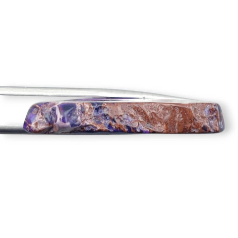 Imperial jasper slice with hole 35x30 mm no. 311 Imperial jasper slice with hole 35x30 mm no. 311