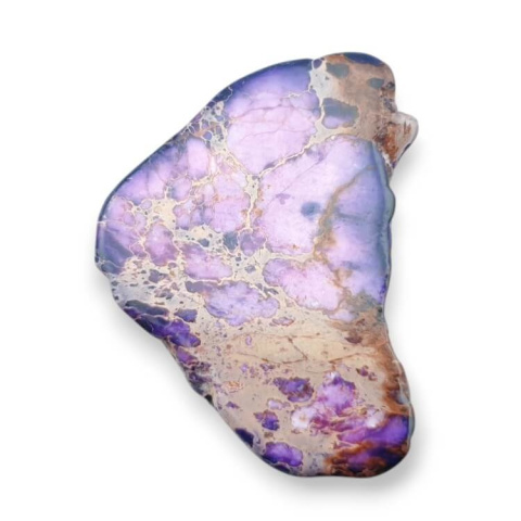 Imperial jasper slice with hole 35x30 mm no. 311 Imperial jasper slice with hole 35x30 mm no. 311