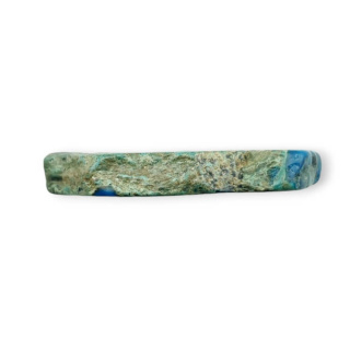 Jaspis cesarski plaster z dziurką 35x30 mm nr 382