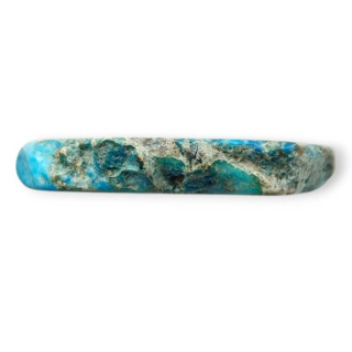 Jaspis cesarski plaster z dziurką 35x32 mm nr 401