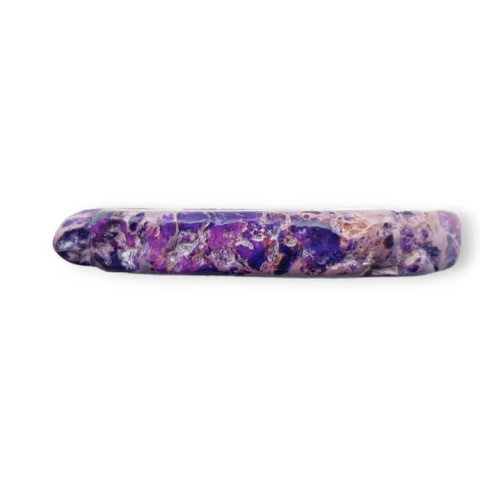 Imperial jasper slice with hole 36x24 mm no. 313 Imperial jasper slice with hole 36x24 mm no. 313
