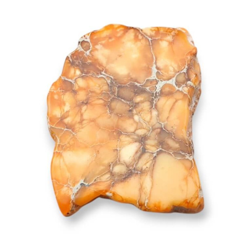 Imperial jasper slice with hole 36x29 mm no. 163 Imperial jasper slice with hole 36x29 mm no. 163