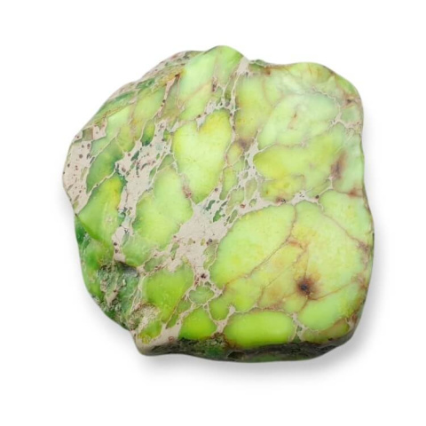 Imperial jasper slice with hole 36x34 mm no 227 Imperial jasper slice with hole 36x34 mm no 227