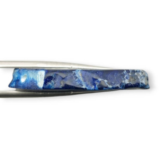 Jaspis cesarski plaster z dziurką 37x22 mm nr 266
