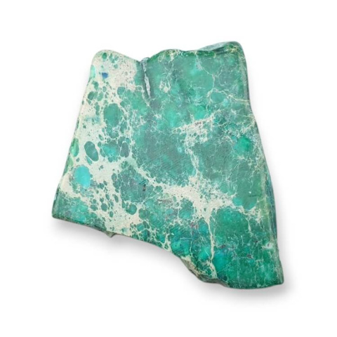 Imperial jasper slice with hole 37x30 mm no 352 Imperial jasper slice with hole 37x30 mm no 352
