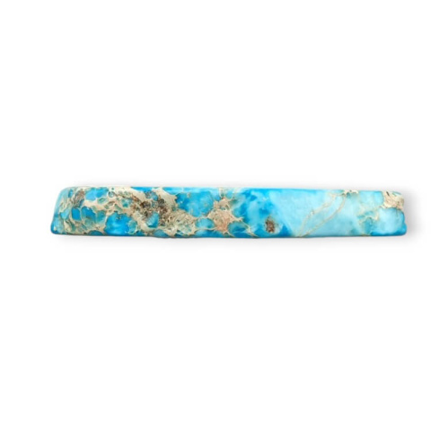 Jaspis cesarski plaster z dziurką 37x33 mm nr 367 Jaspis cesarski plaster z dziurką 37x33 mm nr 367