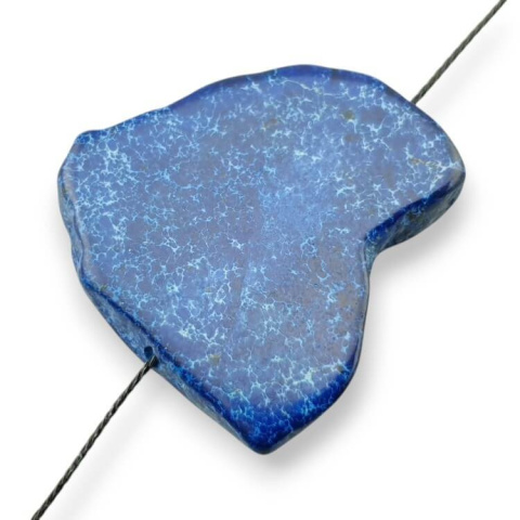 Imperial jasper slice with hole 37x34 mm no 267 Imperial jasper slice with hole 37x34 mm no 267