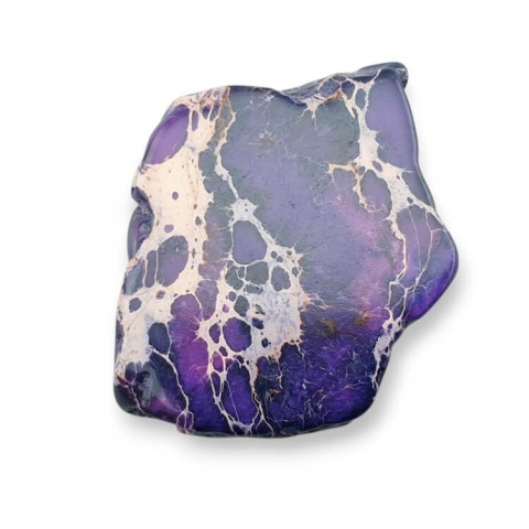 Imperial jasper slice with hole 38x28 mm no 288 Imperial jasper slice with hole 38x28 mm no 288