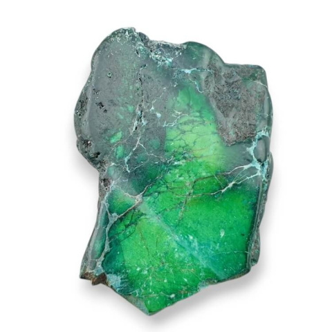 Imperial jasper slice with hole 38x28 mm no 337 Imperial jasper slice with hole 38x28 mm no 337