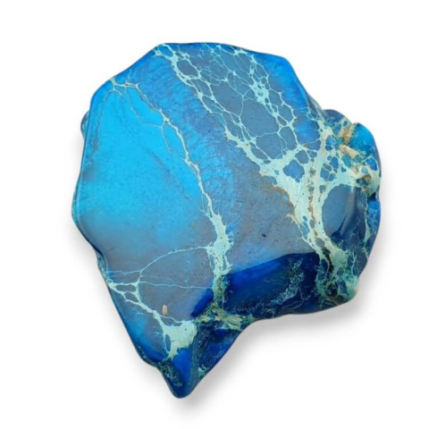 Imperial jasper slice with hole 38x34 mm no 164 Imperial jasper slice with hole 38x34 mm no 164