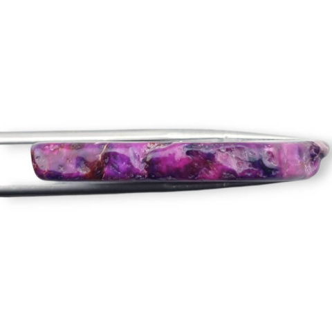 Imperial jasper slice with hole 38x34 mm No. 310 Imperial jasper slice with hole 38x34 mm No. 310