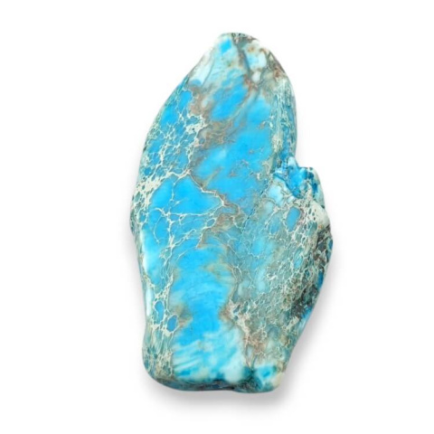 Imperial jasper slice with hole 39x21 mm no 175 Imperial jasper slice with hole 39x21 mm no 175