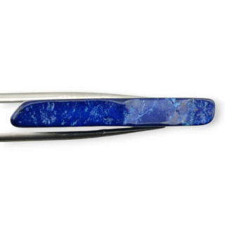 Imperial jasper slice with hole 39x21 mm no 262