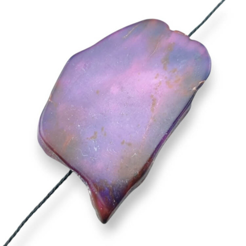 Imperial jasper slice with hole 39x24 mm no 280 Imperial jasper slice with hole 39x24 mm no 280