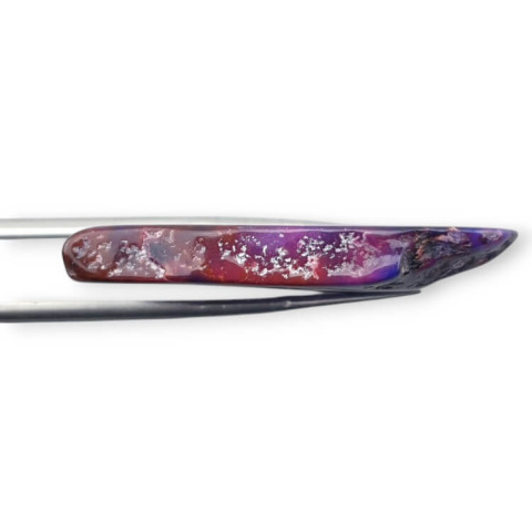 Imperial jasper slice with hole 39x24 mm no 280 Imperial jasper slice with hole 39x24 mm no 280