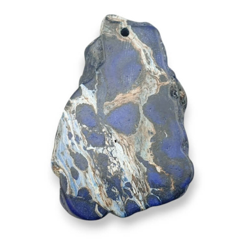 Imperial jasper slice with hole 39x26 mm no 413 Imperial jasper slice with hole 39x26 mm no 413