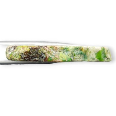 Imperial jasper slice with hole 39x31 mm no 212 Imperial jasper slice with hole 39x31 mm no 212