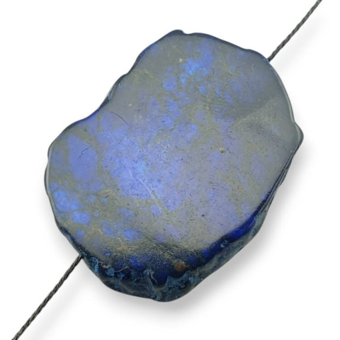 Imperial jasper slice with hole 39x31 mm no 248 Imperial jasper slice with hole 39x31 mm no 248