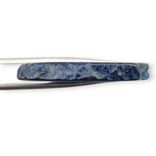 Imperial jasper slice with hole 39x31 mm no 248