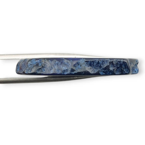 Imperial jasper slice with hole 39x31 mm no 248 Imperial jasper slice with hole 39x31 mm no 248