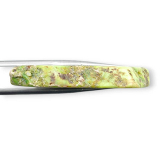 Imperial jasper slice with hole 40x30 mm no 208