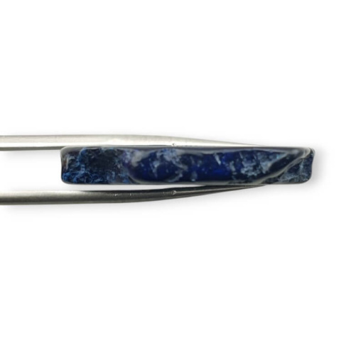 Jasper imperial slice with hole 40x32 mm no. 235 Jasper imperial slice with hole 40x32 mm no. 235