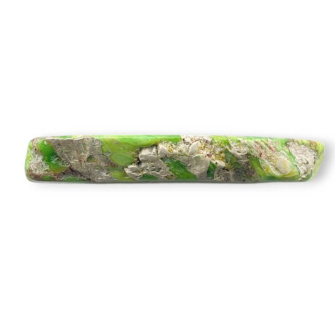 Jasper imperial slice with hole 41x24 mm no 201 Jasper imperial slice with hole 41x24 mm no 201