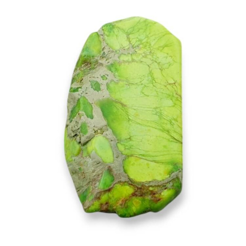 Jasper imperial slice with hole 41x24 mm no 201 Jasper imperial slice with hole 41x24 mm no 201