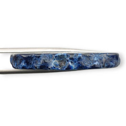 Imperial jasper slice with hole 41x31 mm No 264 Imperial jasper slice with hole 41x31 mm No 264