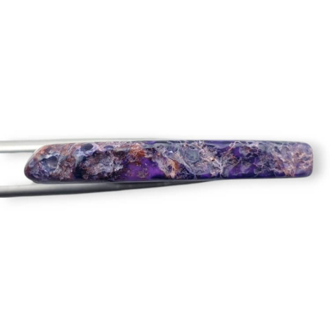 Imperial jasper slice with hole 41x35 mm no 285 Imperial jasper slice with hole 41x35 mm no 285