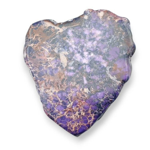 Imperial jasper slice with hole 41x35 mm no 285 Imperial jasper slice with hole 41x35 mm no 285