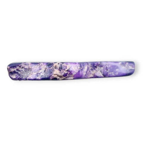 Imperial jasper slice with hole 42x27 mm no. 294 Imperial jasper slice with hole 42x27 mm no. 294