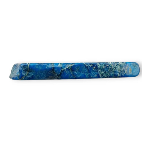 Imperial jasper slice with hole 42x32 mm no. 357 Imperial jasper slice with hole 42x32 mm no. 357